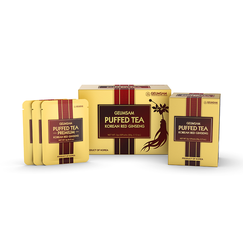 GEUMSAM (IN-STORE)Puffed Tea Korean Red Ginseng (20 Pouches)