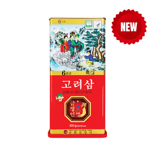 6-year-old Korean Red Ginseng Root 300g